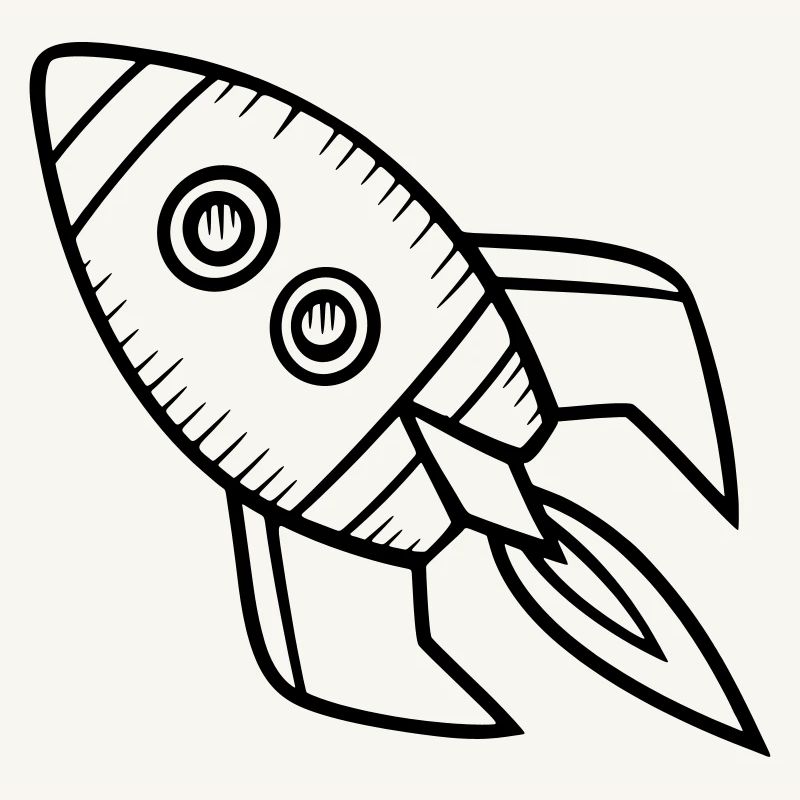 Fusée de vaisseau spatial