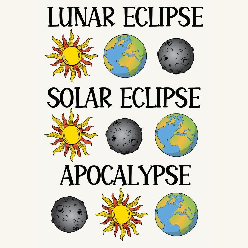 Éclipse lunaire Éclipse solaire Apocalypse