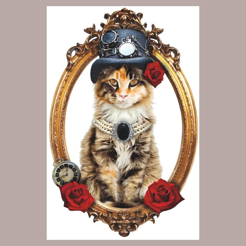 chat steampunk
