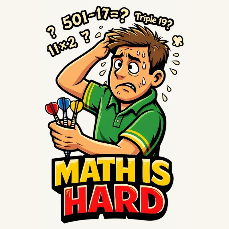 Les maths, c’est des fléchettes difficiles