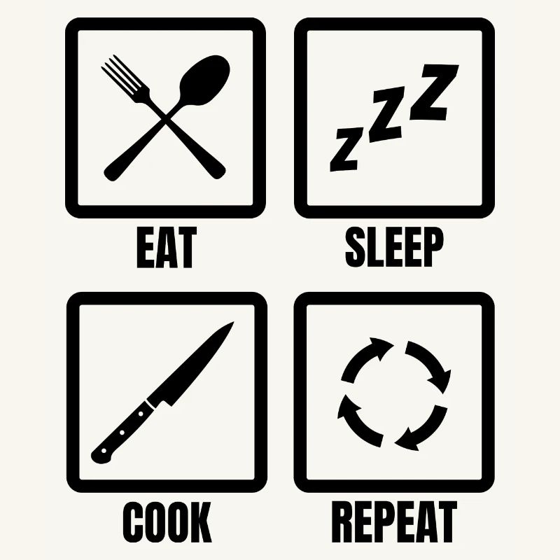 Cooking Daily Routine