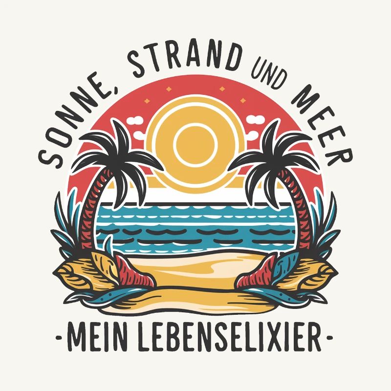 Le soleil, la plage et la mer - mon élixir de vie