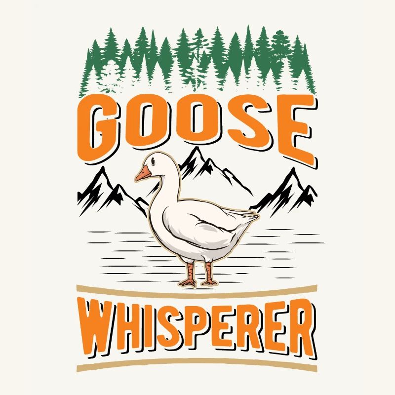 Gänse Flüsterer Geschenk Gänsezüchter Gans