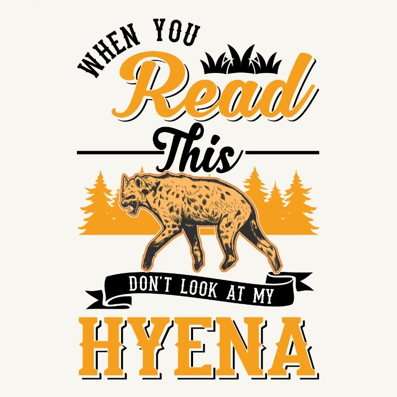 Hyäne Geschenk Erdwolf Hyena