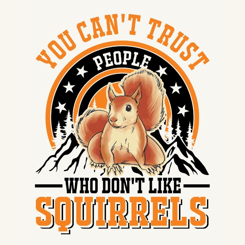 Eichhörnchen Geschenk Grauhörnchen Squirrel