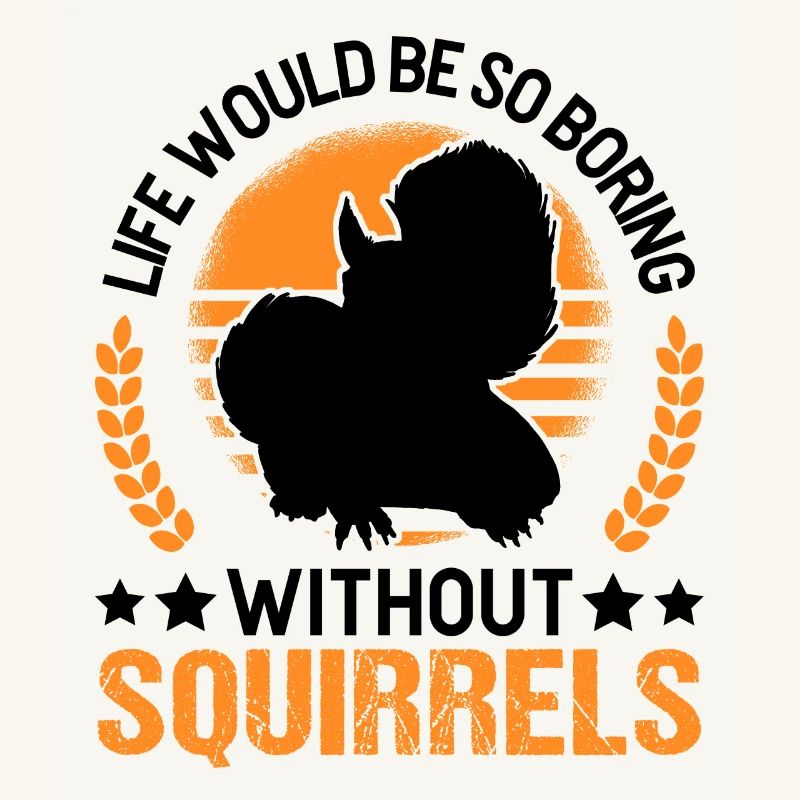 Eichhörnchen Geschenk Squirrel Grauhörnchen