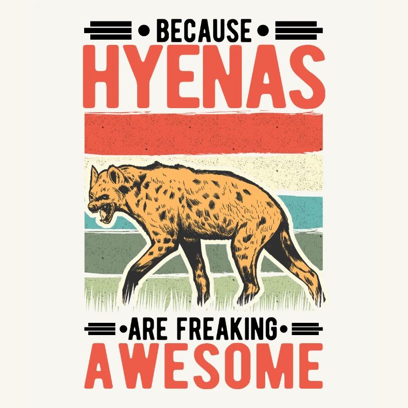 Hyäne Geschenk Erdwolf Hyena