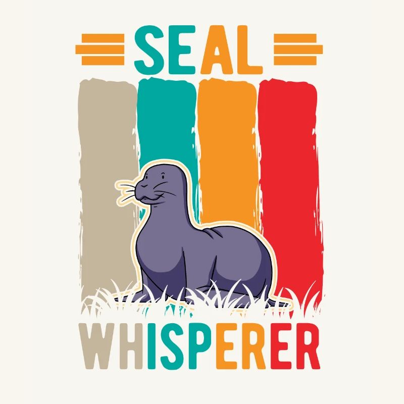 Seal Whisperer Seelöwen Flüsterer Robbe