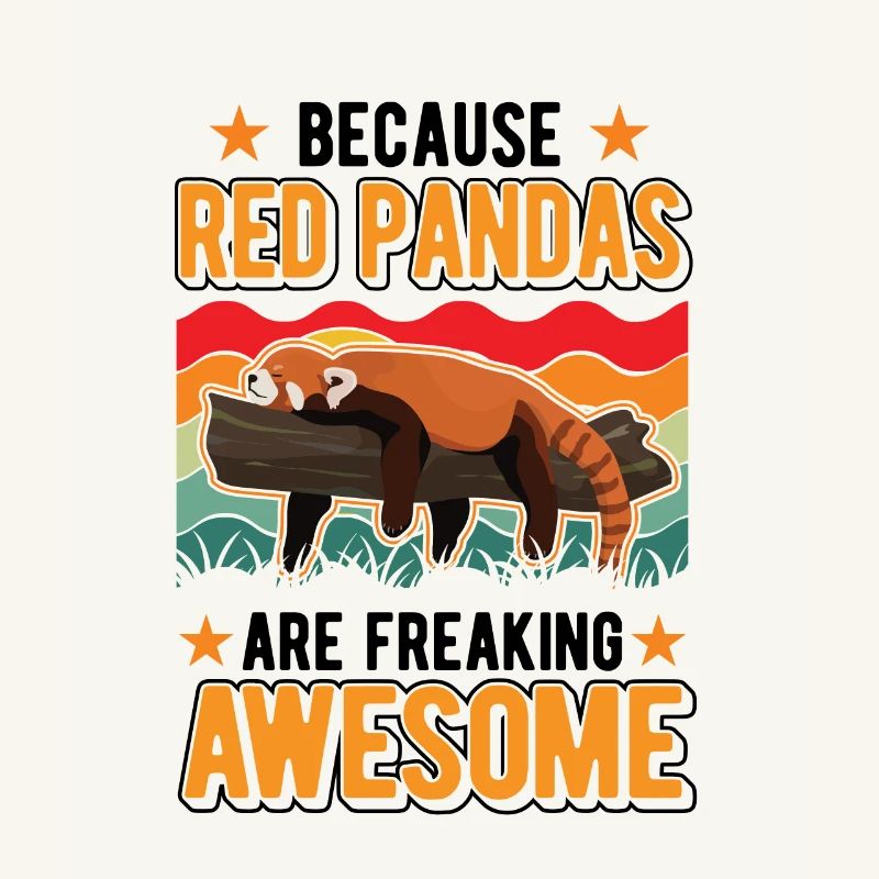 Roter Panda Geschenk Red Panda