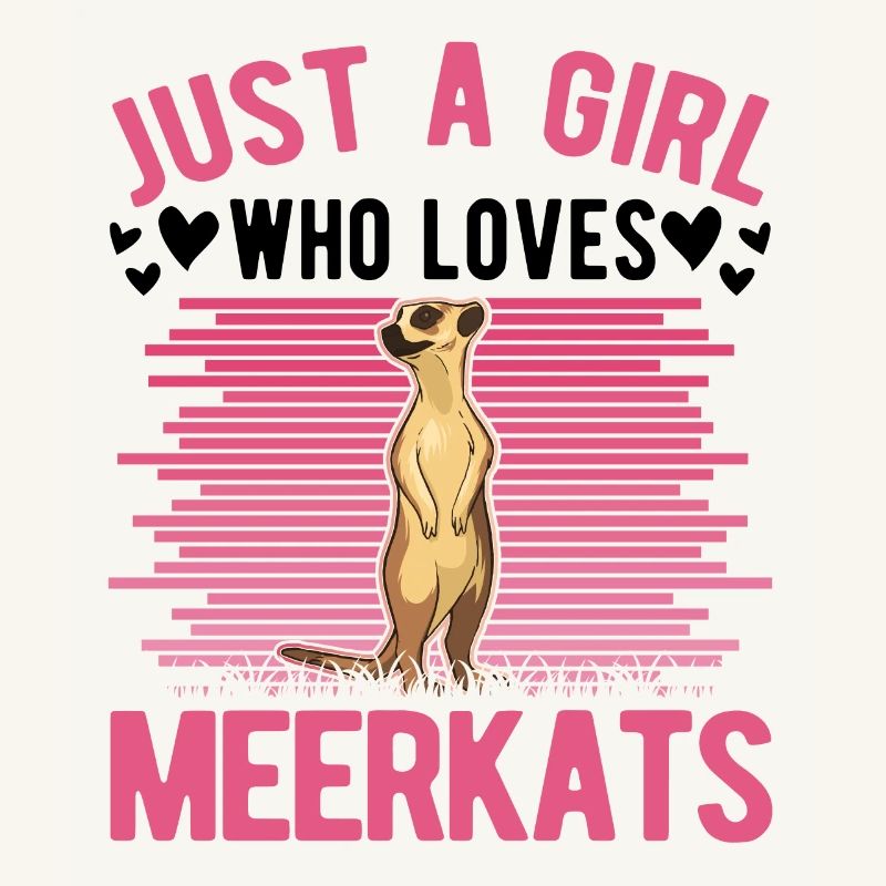 Erdmännchen Mädchen Meerkat