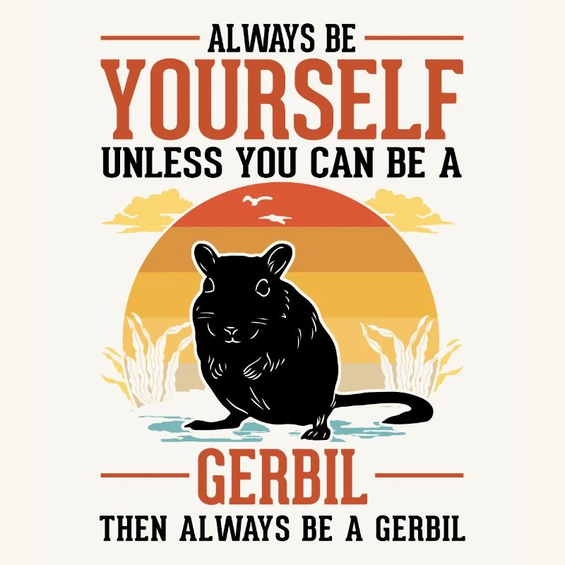 Gerbille Cadeau Rat de course Gerbille