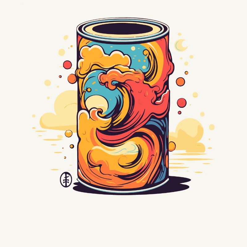 A cloudy container, a cloud can