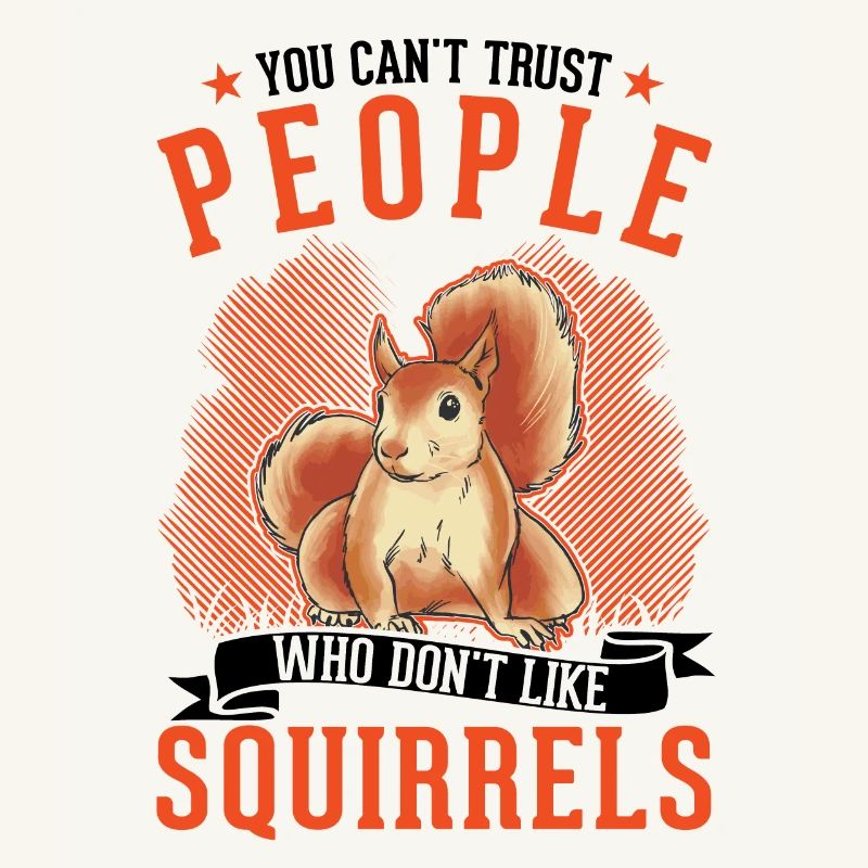 Eichhörnchen Geschenk Grauhörnchen Squirrel