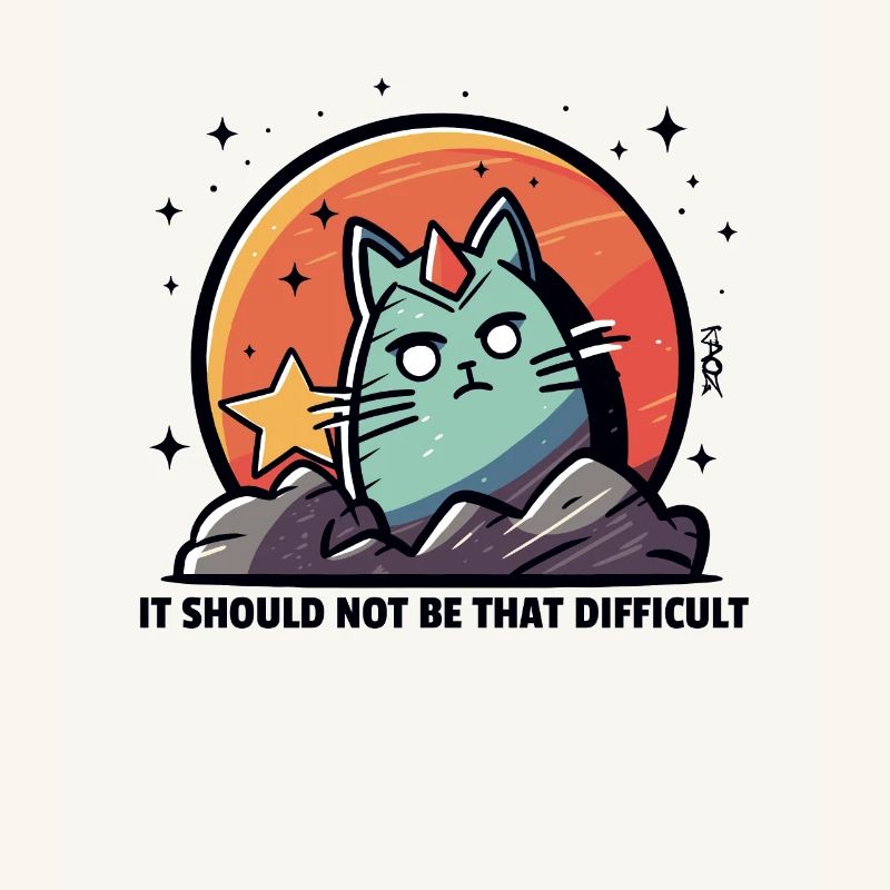 Ça ne devrait pas être si difficile : Chat envoûtant