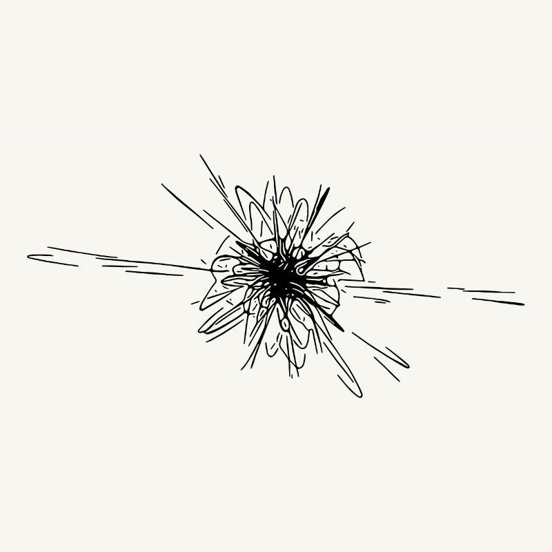 Vector Sternen Nova Explosion