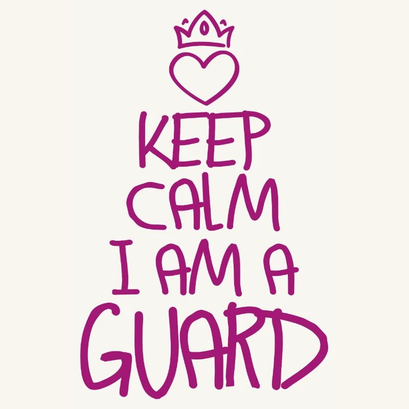 Keep Calm Security Guard Cool Security Guard Cadeau