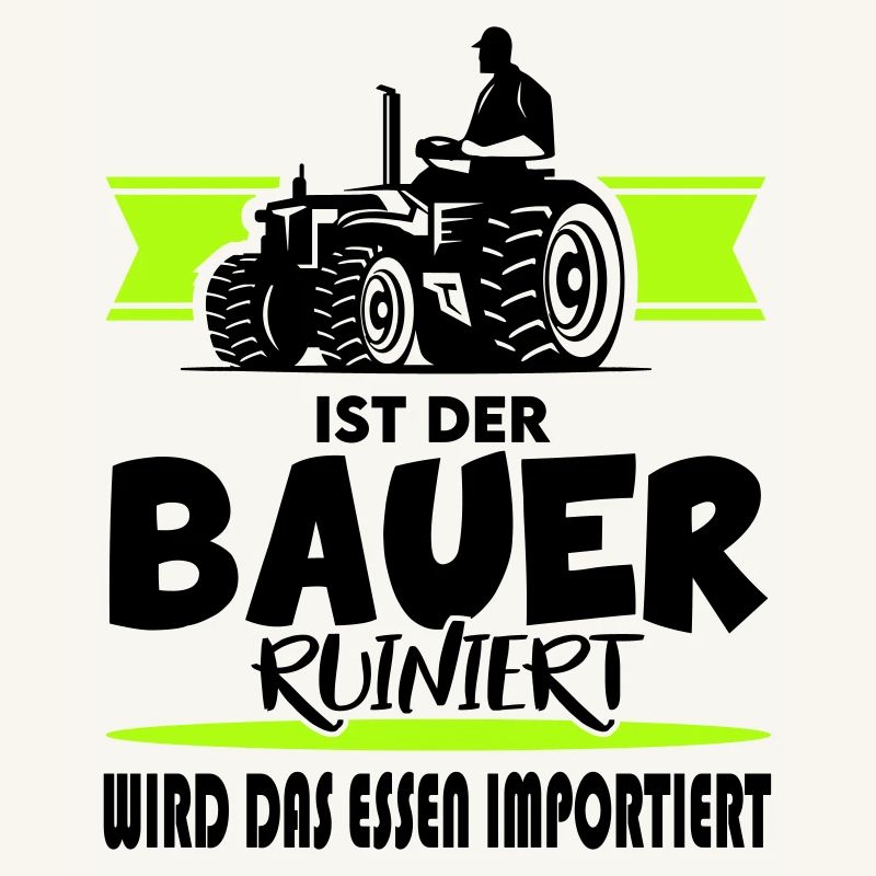 Ist der Bauer ruiniert Demostration Protest