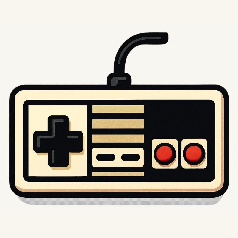 Retro NES controller design