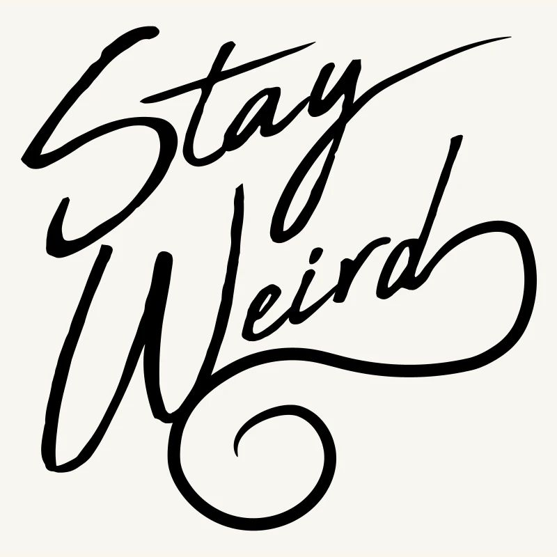 La devise de Weird Sort