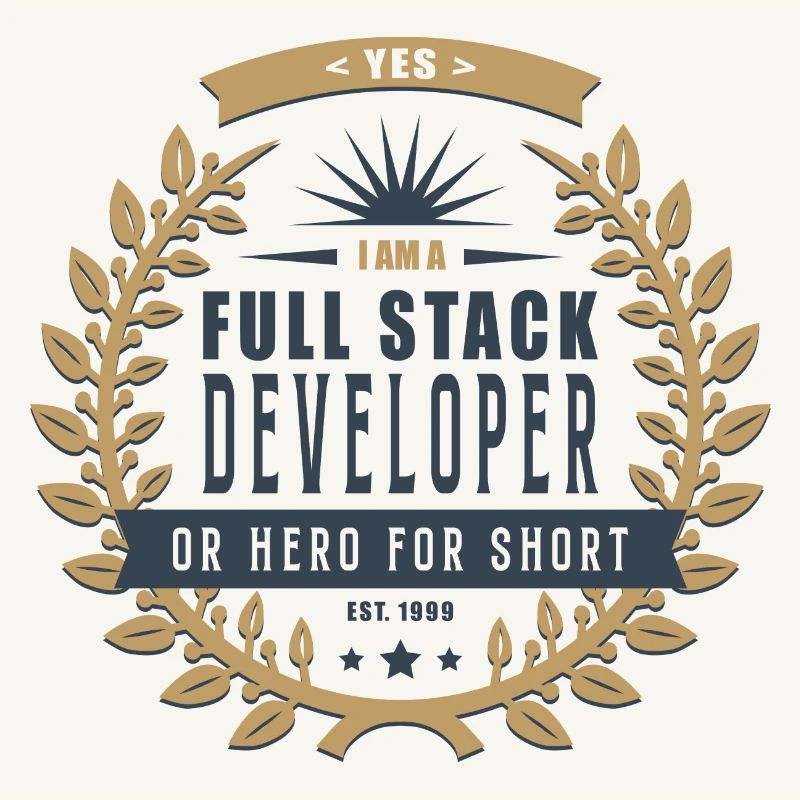 Full Stack Developer dunkel