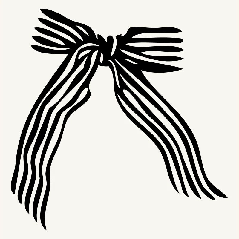 Stripes pattern ribbon
