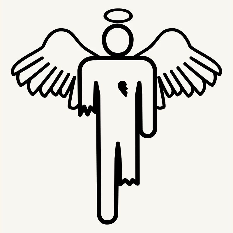 Broken Angel Stick Man