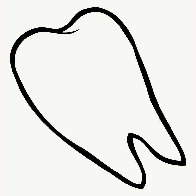 Verlorener Backenzahn Comic