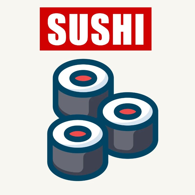 3 Sushi Rollen