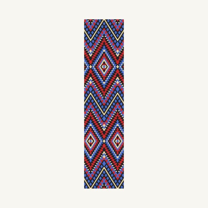 Monogram Letter I- geometric pattern
