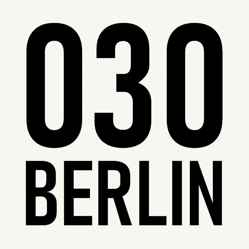 030 - Null Drei Null - Berlin - Area Code - Phone