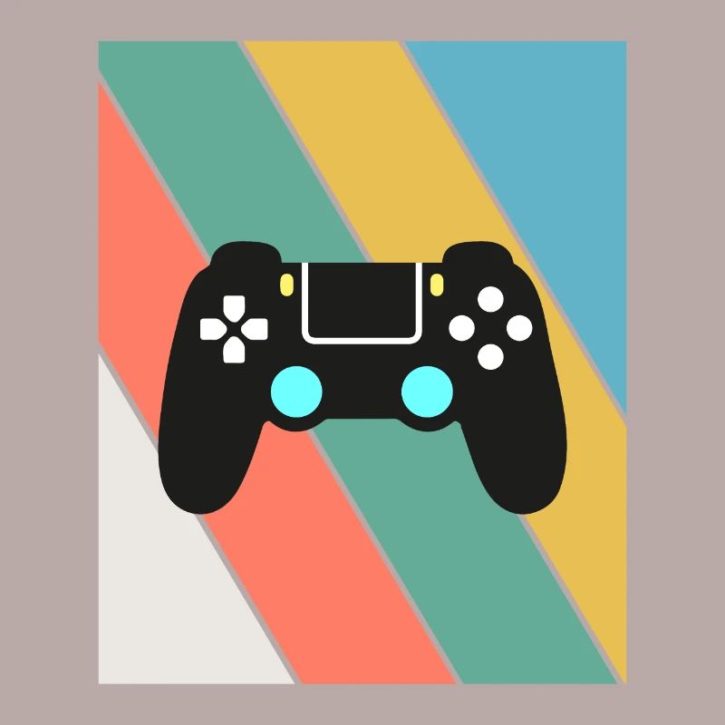 Vintage Retro Gaming Controller