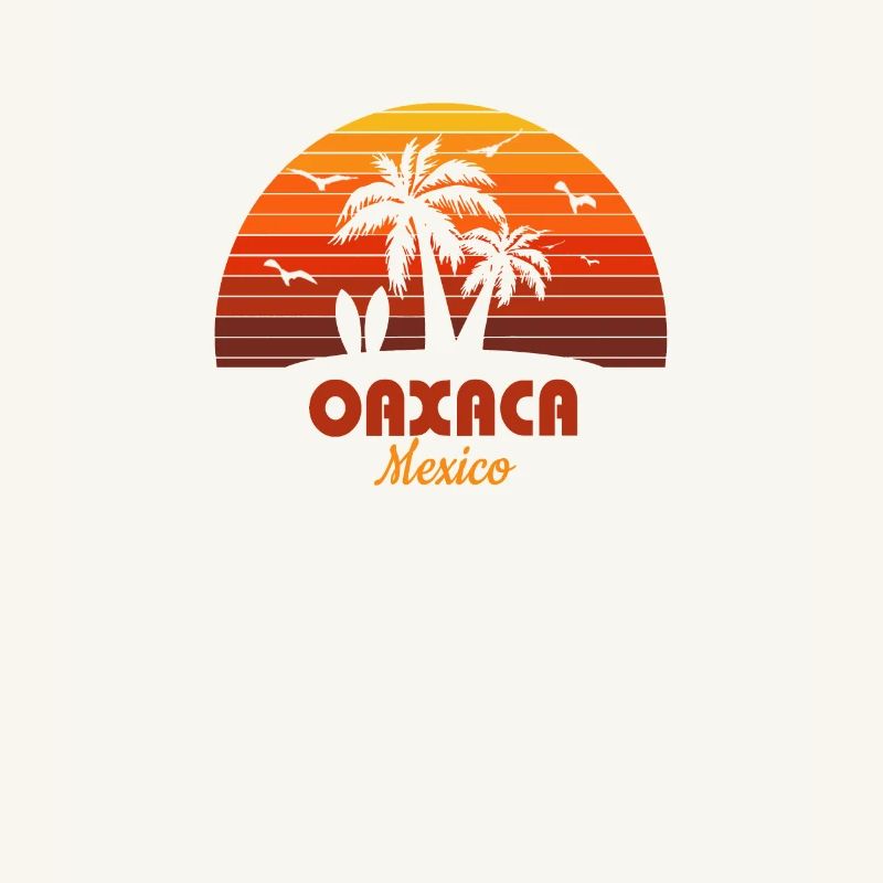 Cool Oaxaca Mexique plage coucher de soleil Souvenir