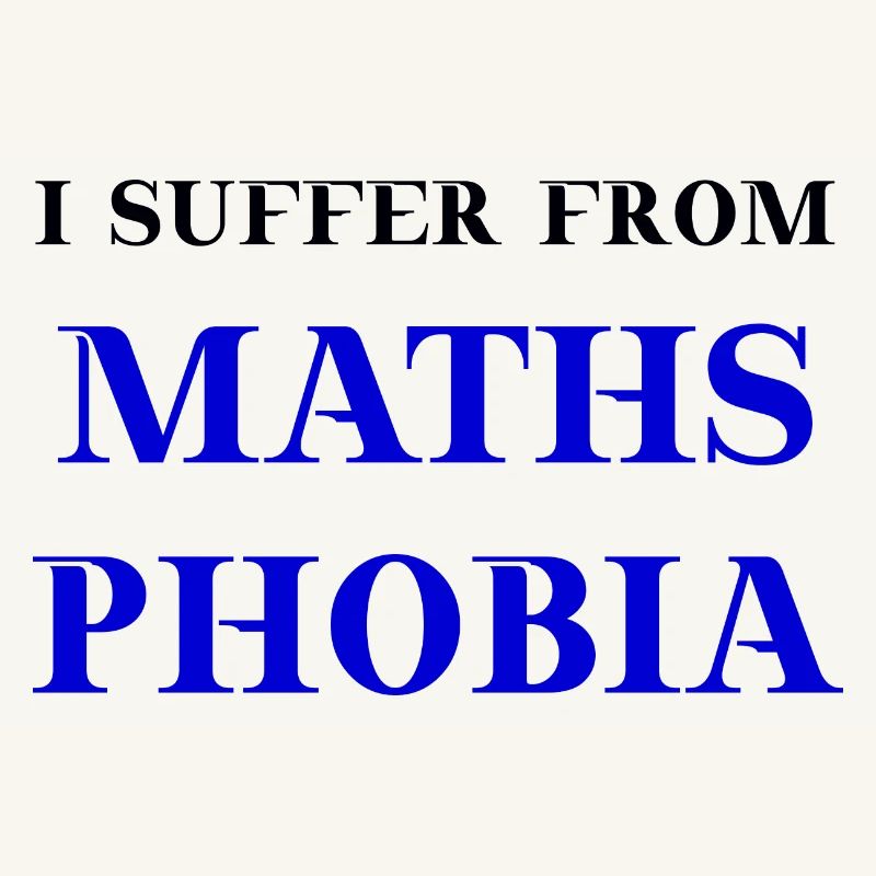 math phobia gift idea funny funny math