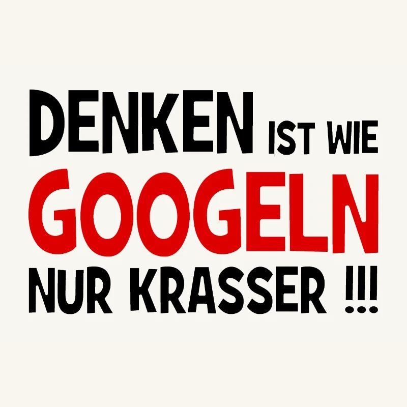 Penser, c’est plus dur de chercher sur Google!!! - Internet