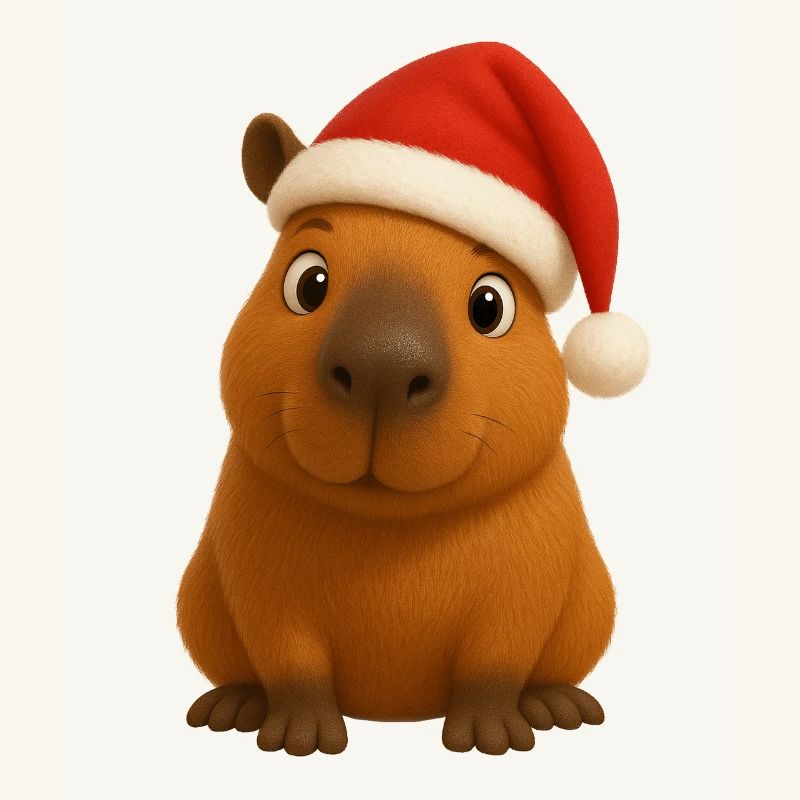 Capybara Weihnachten