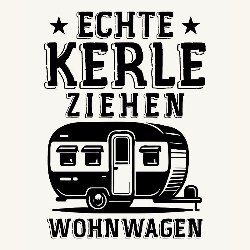 Real guys pull caravan