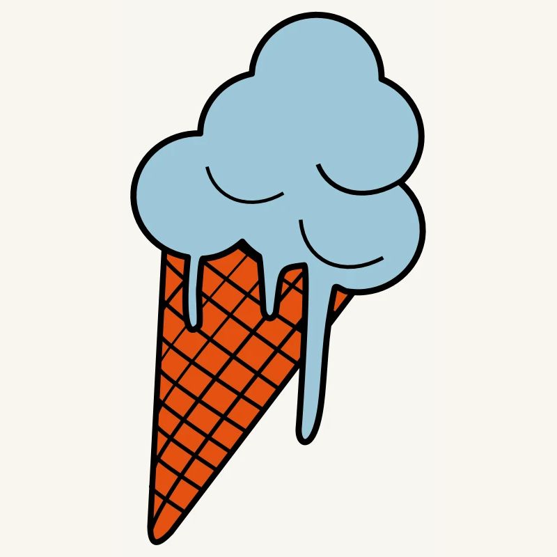 Schmelzendes Eis