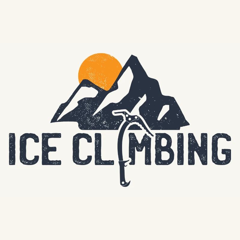 Eisklettern Eiskletterer