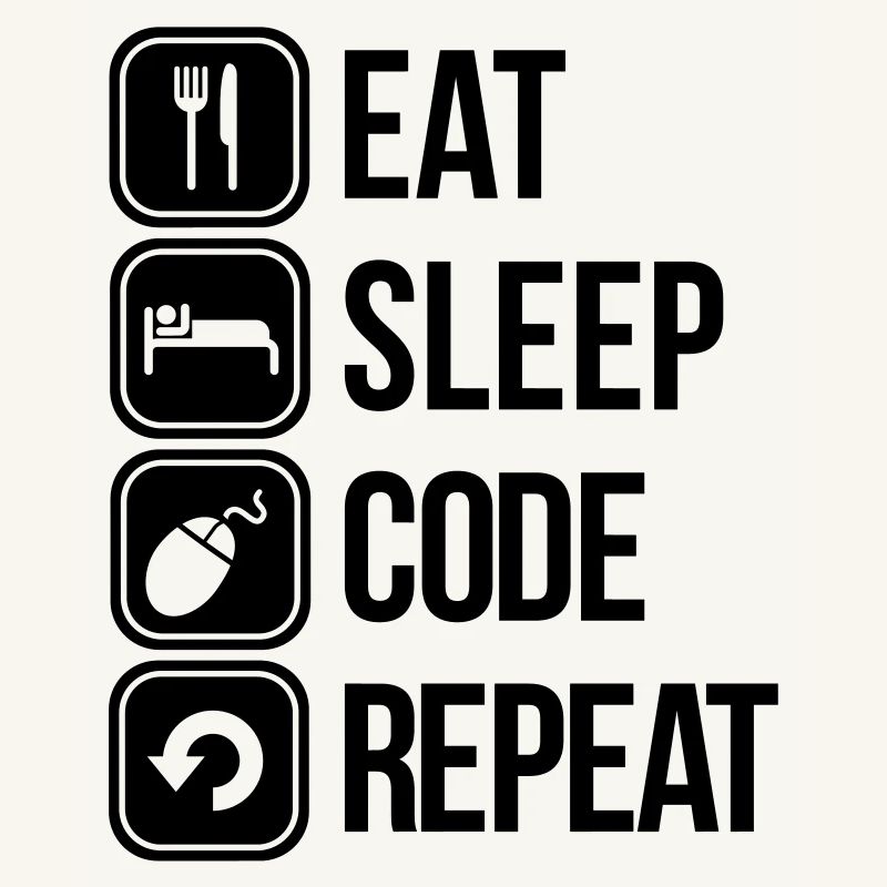 eat sleep code