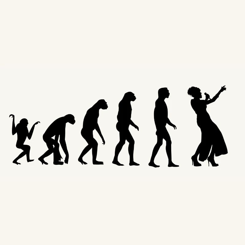 chanteur d'évolution