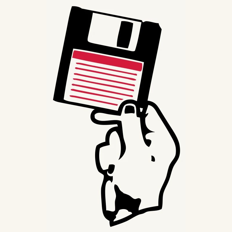 disquette disk scheibe disco main hand