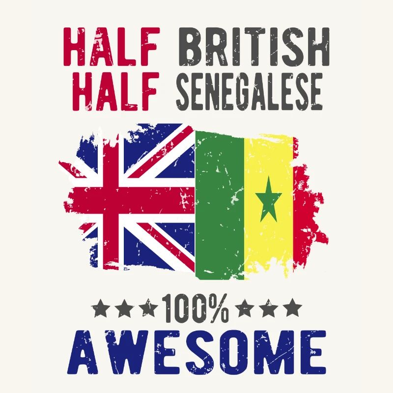 Half British Half Senegalese