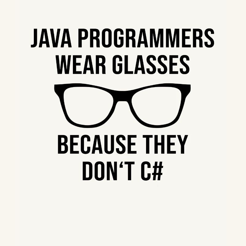 Programmer Java Entwickler Brille