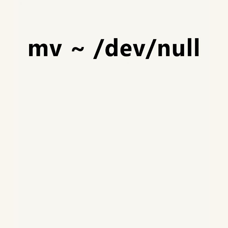 Funny Linux Admin Dangerous Linux Commands