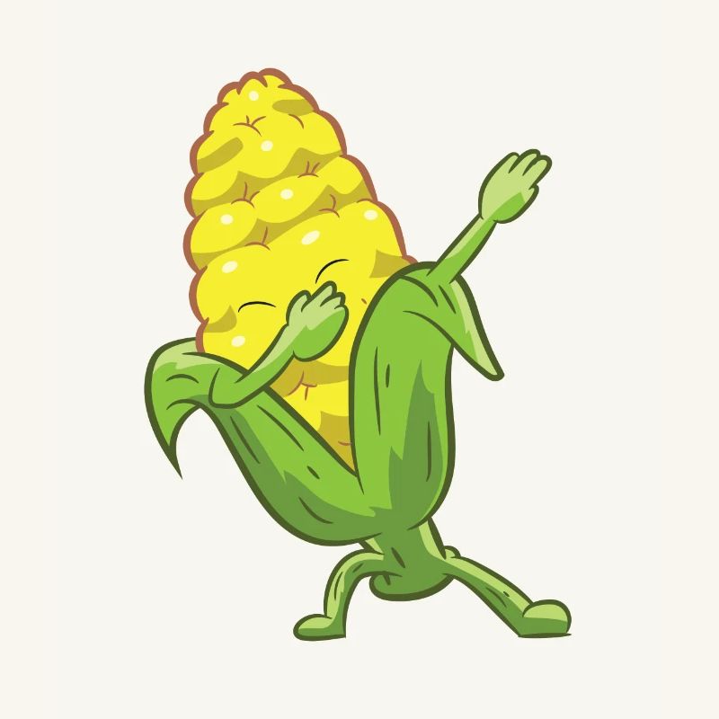 Dabbing Corn Cute Dancing Corn Gift For Corn