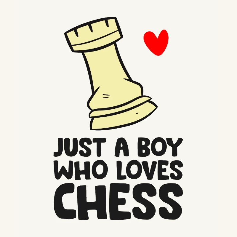 Juste un garçon qui aime les échecs