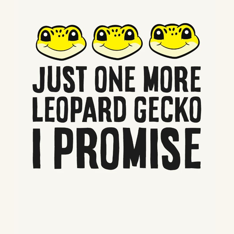Plus qu’un gecko léopard que je promets
