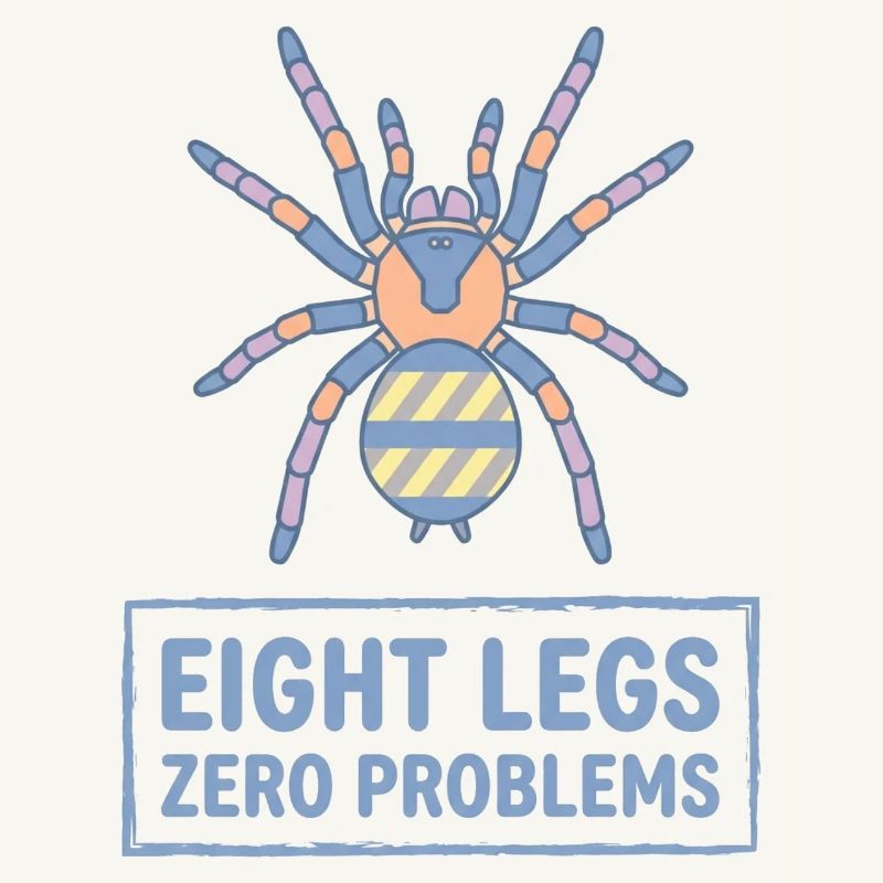 Eight Legs Zero Problems Tarantula