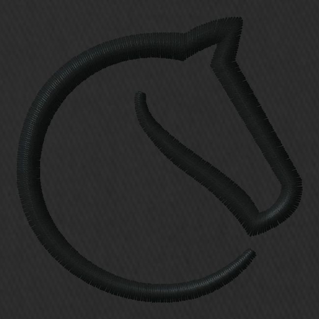 black lichess logo