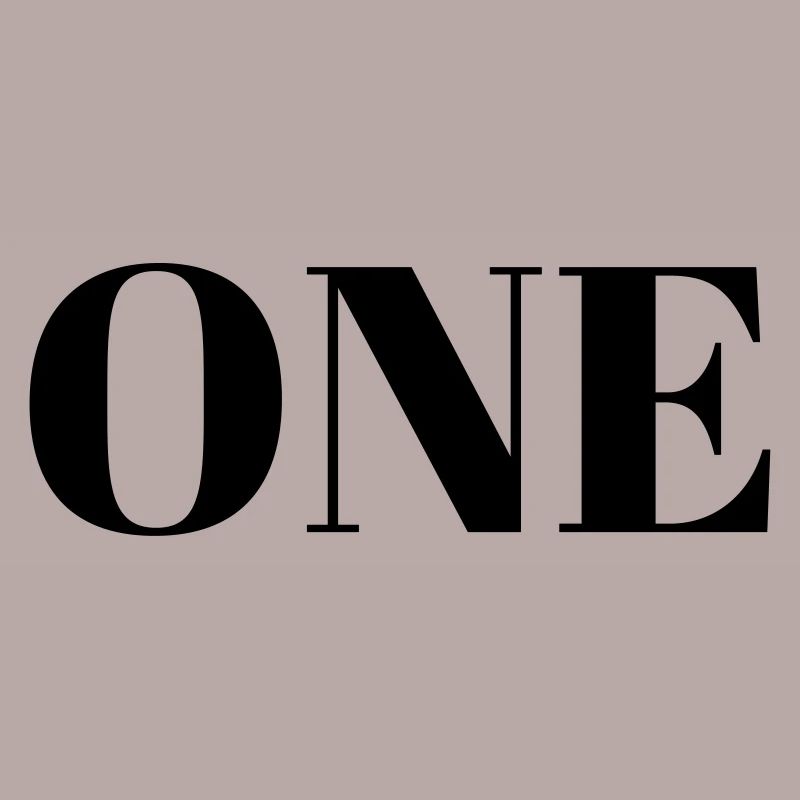 ONE